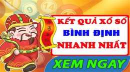 ảnh chụp màn hình quay thử xổ số bình định thần tài