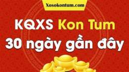 ảnh chụp màn hình tham khảo xổ số kon