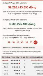 ảnh chụp màn hình trực tiếp xổ số power hôm nay