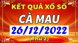 ảnh chụp màn hình xổ số cà mau ngày 26 tháng