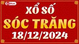 ảnh chụp màn hình xổ số đài sóc trăng ngày 18 tháng 2