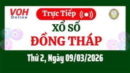 ảnh chụp màn hình xổ số đồng tháp 9/3