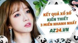 ảnh chụp màn hình xổ số hôm nay az24vn