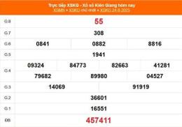 ảnh chụp màn hình xổ số kiên giang 14/6
