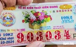 ảnh chụp màn hình xổ số kiên giang miền trung