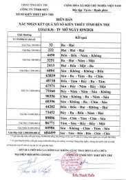 ảnh chụp màn hình xổ số kiến thiết bến tre ngày 17 tháng 3