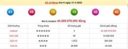 ảnh chụp màn hình xổ số mega ngày 8 tháng 10