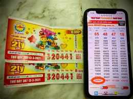 ảnh chụp màn hình xổ số miền đài miền trung