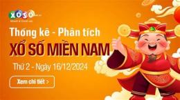 ảnh chụp màn hình xổ số miền nam 16 tháng 01 năm 2026