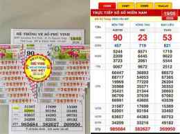 ảnh chụp màn hình xổ số miền nam ngày 15 tháng 11 năm 2015