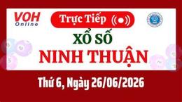 ảnh chụp màn hình xổ số ninh thuận 26 tháng 6