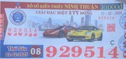 ảnh chụp màn hình xổ số ninh thuận 27 tháng 2