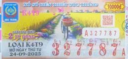 ảnh chụp màn hình xổ số sóc trăng 16 tháng 09
