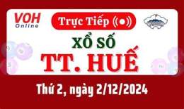 ảnh chụp màn hình xổ số thừa thiên huế ngày 21 tháng 12