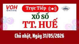 ảnh chụp màn hình xổ số thừa thiên huế ngày 31 tháng 8
