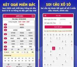 giao diện app cho xem xổ số 200 ngày