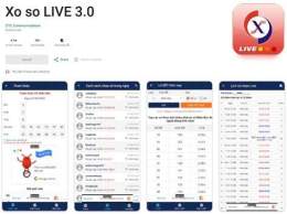giao diện app dò thử xổ số miền nam