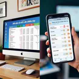 giao diện app dò xổ số bữa nay