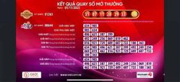 giao diện app kết quả xổ số mega 6 55