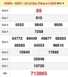 giao diện app kết quả xổ số sóc trăng ngày 11 tháng 2