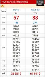 giao diện app kết quả xổ số tt huế