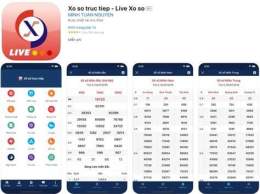 giao diện app quay so xo truc tiep