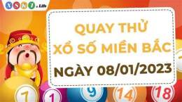 giao diện app quay thử xổ số chuẩn miền bắc