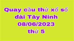 giao diện app quay thử xổ số đài tây ninh