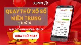 giao diện app quay thử xổ số miền trung thử từ