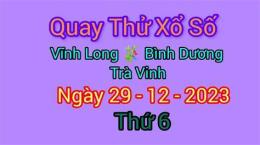 giao diện app quay thử xổ số vĩnh long bình dương