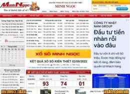 giao diện app sổ xố minh ngọc miền nam