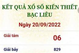 giao diện app xổ số kiến thiết bạc liêu ngày 6 tháng 1 năm 2026