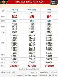 giao diện app xổ số kiến thiết thiên huế