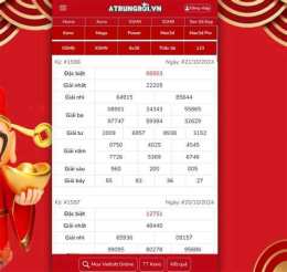 giao diện app xổ sô mien bac