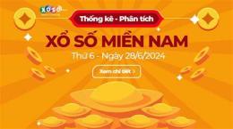 giao diện app xổ số miền nam 28/6/2026
