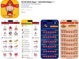 giao diện app xo so minh ngoc vietlott