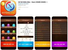 giao diện app xổ số nam bắc