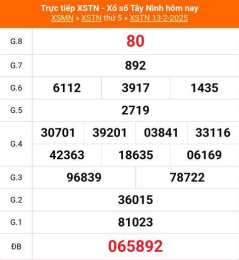 giao diện app xổ số ngày 6 tây tháng 1