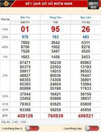 giao diện app xổ số ngày 8 tháng 8 năm 2006