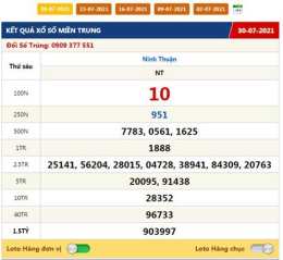 giao diện app xổ số ninh thuận ngày 13 tháng 3