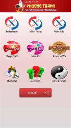 giao diện app xổ số phương trang trực tiếp