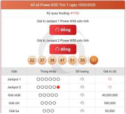 giao diện app xổ số power ngày 11 tháng 11