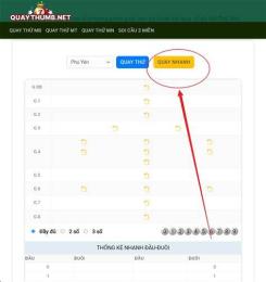 giao diện app xổ số quay thử phú yên