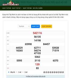 giao diện app xổ số thử đài tây ninh