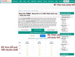 giao diện app xổ số thử miền nam bữa nay
