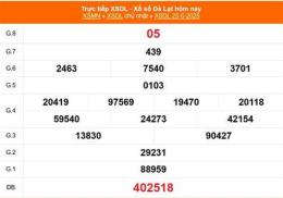 giao diện app xổ số trực tiếp đài đà lạt