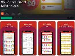 giao diện app xo so truc tiep trung