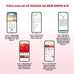 giao diện app xo so viettlot