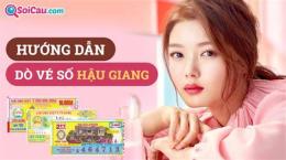 hướng dẫn sử dụng dự đoán xổ số đài hậu giang