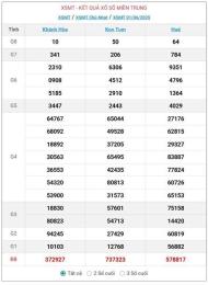 hướng dẫn sử dụng ket qua so xo trong 30 ngay